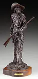 Daro Flood, Dream Away, Bronze Mounted to a wood plinth