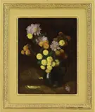 Marguerite Stuber Pearson, Still-Life with Yellow and Orange Flowers, Oil on canvas