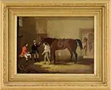 James Pollard, Two Works: Meet at the Swan & After the Hunt, Oil on canvas