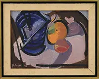Ben Benn, Still-Life, Oil on canvas board