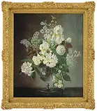 Cecil Kennedy, Still Life of White Flowers in a Glass Compote