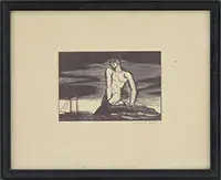 The Bather by Rockwell Kent, Lithograph, sold Aug 2017