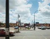 Stephen Shore, Victoria Avenue and Alberta Street, Regina, Saskatchewan, August 17, 1974, Fujicolor Crystal Archive print, printed later