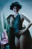 Untitled (Bathing Suit) by Cindy Sherman, 1983, Fujicolor Crystal Archive print, printed 2000, sold Apr 2014