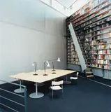 Deutsche Bibliothek Frankfurt am Main IV by Candida Höfer, 1997, Chromogenic print, offered Apr 2014