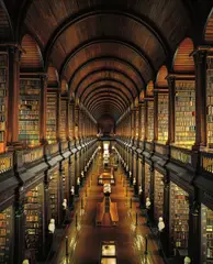Ahmet Ertuğ, The Library of Trinity College, 'The Long Room', Dublin, 2008, Chromogenic print, flush-mounted