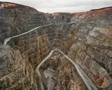 Super Pit #1, Kalgoorlie, Western Australia by Edward Burtynsky, 2007, Digitial chromogenic print, sold Apr 2014