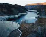 Mitch Epstein, Hoover Dam and Lake Mead, Nevada from American Power, 2007, Chromogenic print