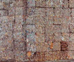 Chris Jordan, Recycling Yard #5, Seattle from Intolerable Beauty: Portraits of American Mass Consumption, 2003, Pigment print, Diasec mounted