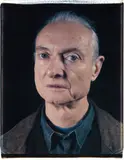 Chuck Close, Roy Lichtenstein, 1993, Polaroid print, mounted