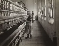 Lewis Hine, Sadie, a Cotton Mill Spinner, Lancaster, South Carolina, 1908, Gelatin silver print, printed 1920s