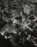 New York at Night by Berenice Abbott, 1932, Gelatin silver print from Berenice Abbott's New York , printed 1979, sold Oct 2014