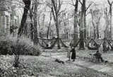 André Kertész, Near the Medici Fountain, Paris