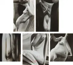 Selected Distortions by André Kertész, 1933, Five gelatin silver prints, sold Oct 2014