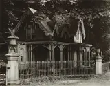 Walker Evans, Gothic Gate Cottage Near Poughkeepsie, New York