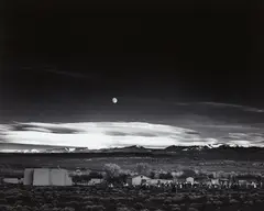 Ansel Adams, Moonrise, Hernandez, New Mexico, 1941, Gelatin silver print, printed circa 1963