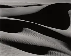 Edward Weston, Dunes, Oceano, 1936, Gelatin silver print, printed no later than 1951