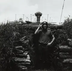 Untitled (Guy Mendes) by Ralph Eugene Meatyard, 1971, Gelatin silver print from Center For Photographic Studies Portfolio 1 , printed 1972, offered Oct 2014