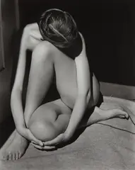 Nude by Edward Weston, 1936, Gelatin silver print from The Photographs of Edward Weston , printed circa 1953 by Brett Weston, sold Oct 2014