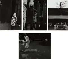 Yasuhiro Ishimoto, Selected Images, 1948, Four gelatin silver prints, printed no later than 1962