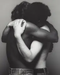 Embrace by Robert Mapplethorpe, 1982, Gelatin silver print, sold Oct 2014
