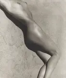 Herb Ritts, Carrie in Sand (Detail), Paradise Cove, 1988, Platinum print