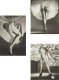 Horst P. Horst, Round the Clock I, II and IV, 1987, Three platinum palladium prints, printed later