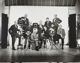 Irving Penn, Self-portrait with Famous Photographers, January