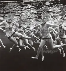 Aquacade by Philippe Halsman, 1953, Gelatin silver print, sold Oct 2014