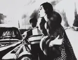 Lillian Bassman, The Spotted Furs, Furred: Barbara Mullen in a coat by Traina-Norell, New York, Harper's Bazaar