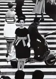 William Klein, Piazza di Spagna, Simone + Nina, Rome (Vogue)