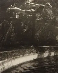Jacques Henri Lartigue, Diver, Rouzat, 1911, Gelatin silver print