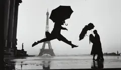 Paris by Elliott Erwitt, 1989, Gelatin silver print, printed later, sold Oct 2014