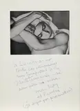 Untitled (Natasha) by Man Ray, circa 1931, Gelatin silver print from a solarized negative, print date unknown, offered Oct 2014