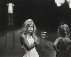 Sally Mann, Candy Cigarette, 1989, Gelatin silver print