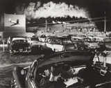 O. Winston Link, NW1103, Hot Shot Eastbound at the Iaeger Drive-in, West Virginia