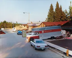 Gresham, Oregon, June by Joel Sternfeld, 1979, Dye transfer print, sold Oct 2014