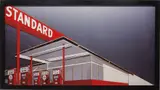 Standard Station after Ed Ruscha from Pictures of Cars by Vik Muniz, 2008, Digital chromogenic print, sold Oct 2014
