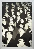 Kota Ezawa, 3-D Movies from History of Photography Remix, 2005, Duratrans, mounted within a lightbox