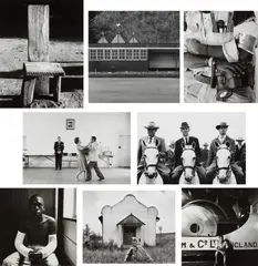Selected Images by David Goldblatt, 1964-1987, Eight gelatin silver prints, printed 1980s, sold Oct 2014