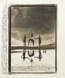 Peter Beard, Reflections in Natural History, Moite Bay, Lake Rudolf, 1965, Gelatin silver print, printed later