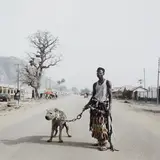 Mallam Galadima Ahamadu with Jamis, Nigeria from The Hyena and Other Men by Pieter Hugo, 2005, Digital chromogenic print, sold Oct 2014