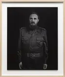 Fidel Castro by Hiroshi Sugimoto, 1999, Gelatin silver print, flush-mounted, sold Oct 2014