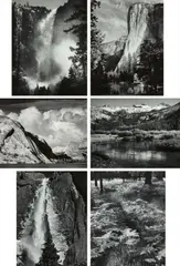 Ansel Adams, Selected Images, circa 1927-1960, Six gelatin silver prints