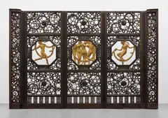 Edgar Brandt, "L'Âge d'Or”, 1923, Patinated iron, gilt bronze