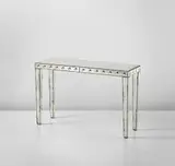 Pauly & C., Console, circa 1940, Mirrored glass, wood