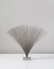 “Spray” sculpture by Harry Bertoia, 1960s, Steel, aluminum, offered Jun 2014