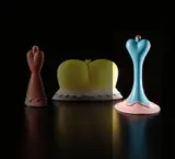 Ron Nagle, "BBB," from the "Snuff Bottles" series, 2006, Glazed porcelain
