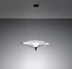 Ceiling light, model 2047B by Gino Sarfatti, circa 1950, Acrylic, painted metal, painted tubular metal, sold Dec 2014