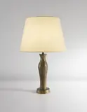Rare “Greek” table lamp, small model by Alberto Giacometti, designed circa 1937, cast circa 1948, Patinated bronze, paper shade, sold Dec 2014